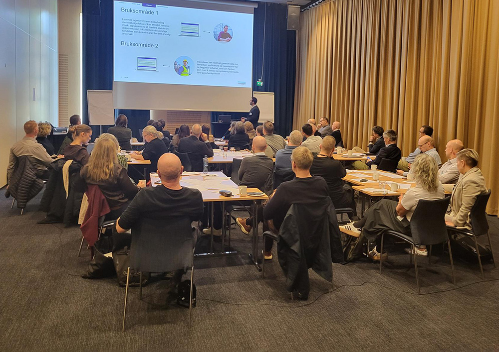 Foto fra arbeidsmøte