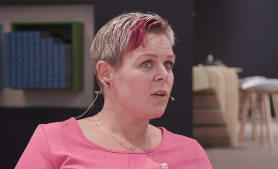 Bilde av Hilde-Marit Rysst, leder i SAFE