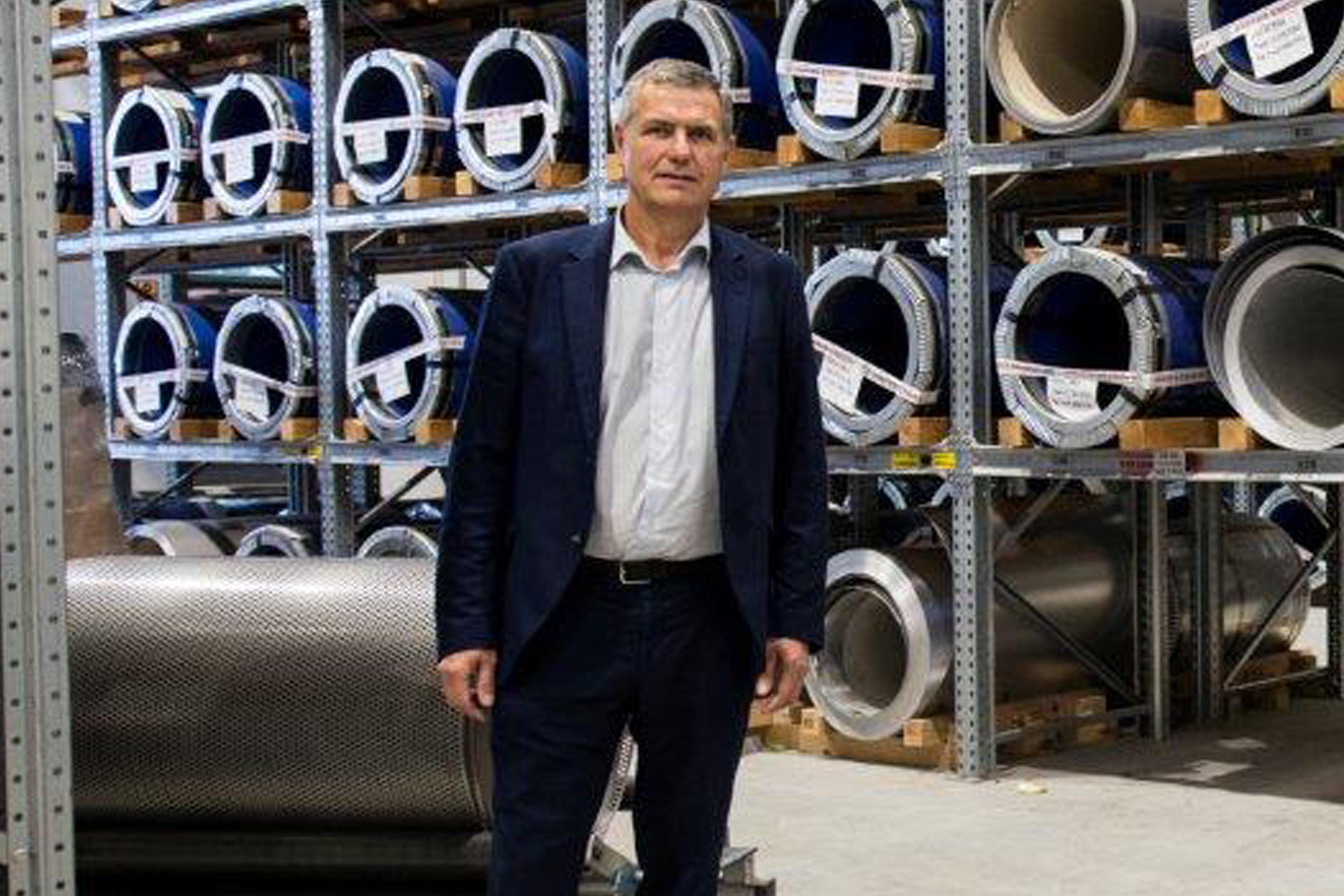 Picture of managing director Bård Bjørshol in Kaefer.