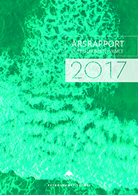 Miniatyrbilde av forsiden til Årsrapporten 2017