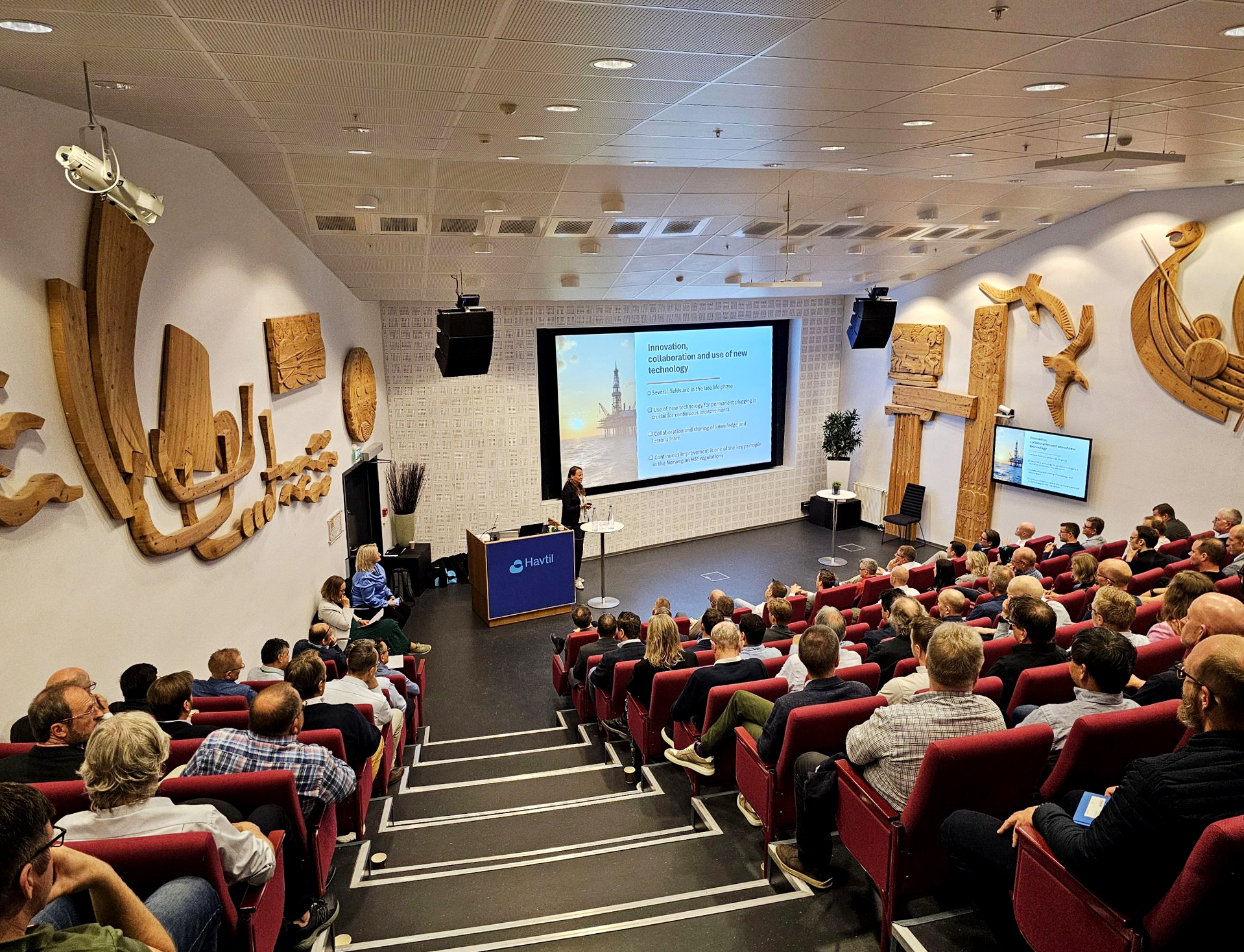 Bilde fra Havtils fagdag om plugging og forlating, mai 2025